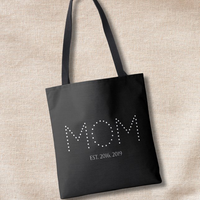 Bolsa Tote Presente de Mãe Estabelecida Nova Mãe (Criador carregado)