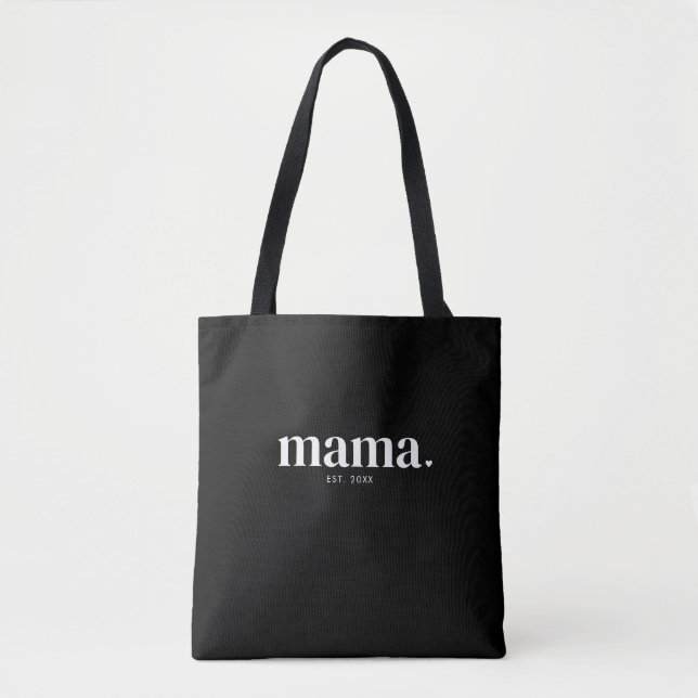 Bolsa Tote Presente de Mãe Estabelecida para Nova Mãe (Frente)