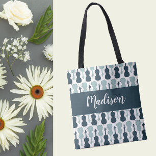 Bolsa Tote Presente de música por instrumentos Viola ou Violi