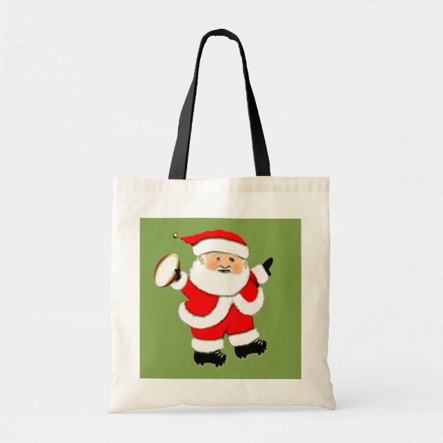 Bolsa Tote Presente de Natal de Rugby (Frente)