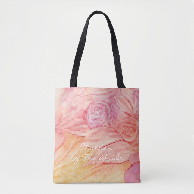 Bolsa Tote Presente de Noiva Flores Frescas (Frente)