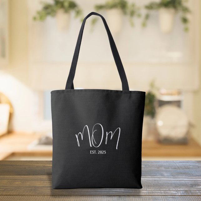 Bolsa Tote Presente de Nova Mãe Estabelecida (Criador carregado)