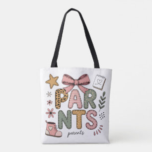 Bolsa Tote Presente de Novos Pais em Estilo de Berçário Fofo