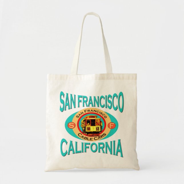 Bolsa Tote Presente de San Francisco Califórnia (Frente)