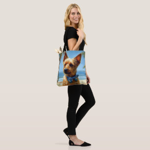 Bolsa Tote Presente de verão para amante de Australian Terrie