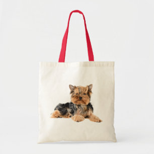 Bolsa Tote Presente de Yorkie Fofa Cachorro Amante Yorkshire