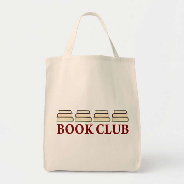 Bolsa Tote Presente do clube de leitura para leitores (Frente)