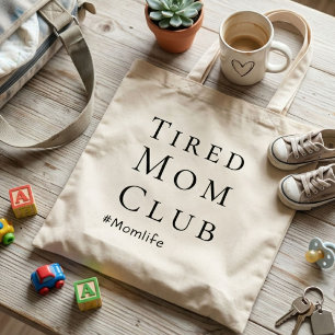 Bolsa Tote Presente do Dia das Mães Humor Engraçado Vida de M