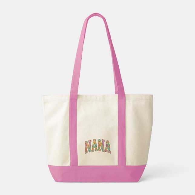 Bolsa Tote - Presente do Dia das Mães para a Avó T (Verso)