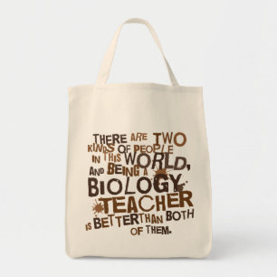 Bolsa Tote Presente do professor de biologia