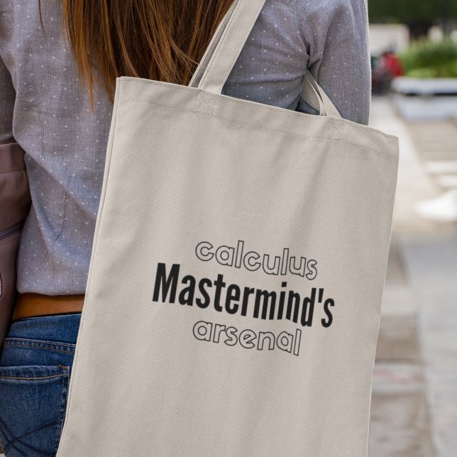 Bolsa Tote Presente do professor de matemática Arsenal de Cal (Get yours now and add a touch of mathematical brilliance to your everyday style!)