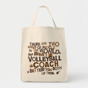 Bolsa Tote Presente do treinador do voleibol