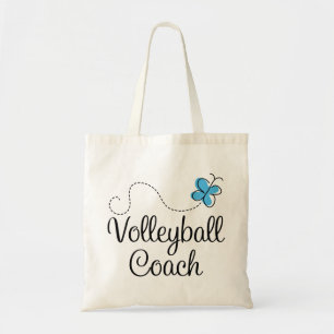 Bolsa Tote Presente do treinador do voleibol da menina