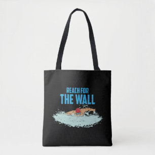 Bolsa Tote Presente engraçado de natação para nadadores