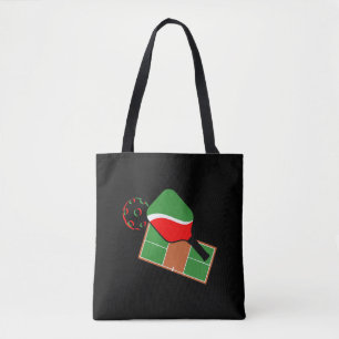 Bolsa Tote Presente engraçado de picleball para homens mulher