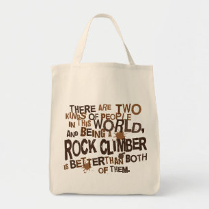 Bolsa Tote Presente (engraçado) do montanhista de rocha