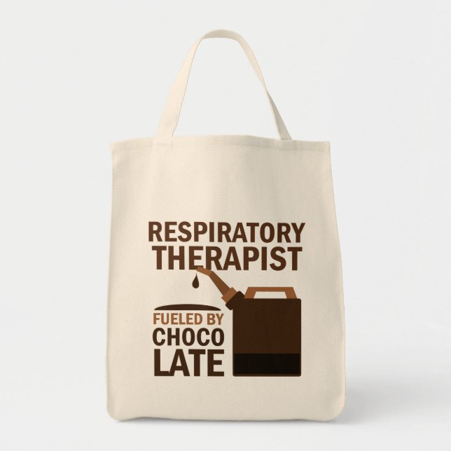 Bolsa Tote Presente (engraçado) do terapeuta respiratório (Frente)