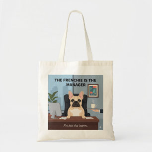 Bolsa Tote Presente Engraçado para Mãe de Cachorro Frenchie G