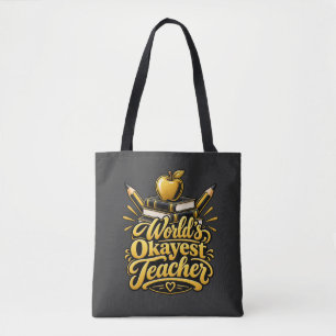 Bolsa Tote Presente engraçado para professor ensinar inspirar