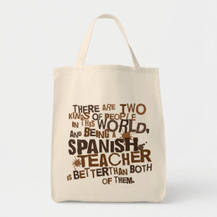 Bolsa Tote Presente espanhol do professor