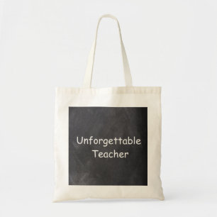 Bolsa Tote Presente inesquecível do Design de quadro de profe