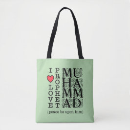 Bolsa Tote Presente Islâmico para Muçulmanos Ramadan Eid Hajj