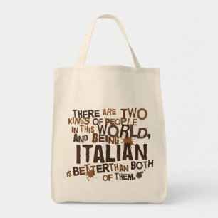 Bolsa Tote Presente italiano (engraçado)