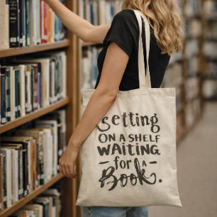 Bolsa Tote Presente Literário Livresco Citação Amante de Livr
