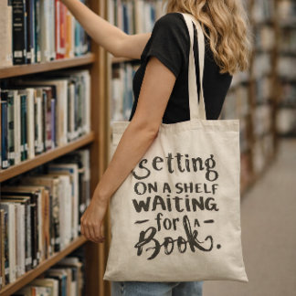 Bolsa Tote Presente Literário Livresco Citação Amante de Livr