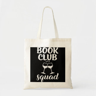 Bolsa Tote Presente no Esquadrão do Clube de Livro para Leitu