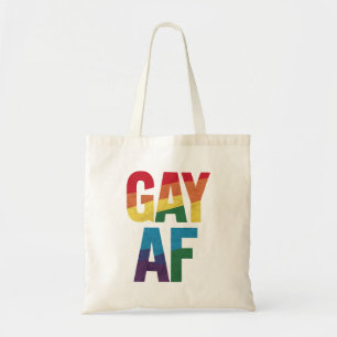 Bolsa Tote Presente Orgulho Gay Orgulho LGBT AF Mês do Orgulh