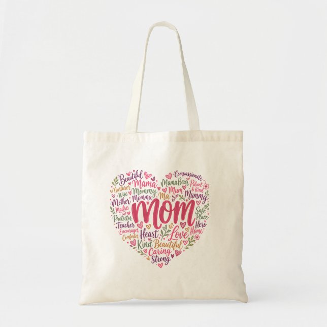 Bolsa Tote Presente para a Mamãe  (Frente)