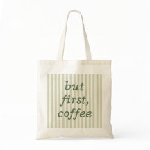 Presente para Amante de Café com Listras Neutras e