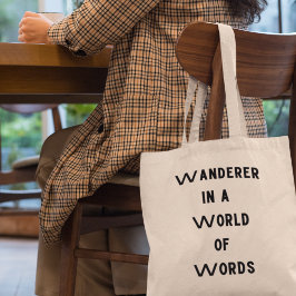 Bolsa Tote Presente para Amante de Livros Viajante Literário 