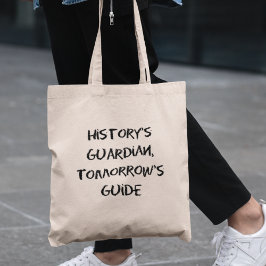Bolsa Tote Presente para Amantes da História e Professores Gu