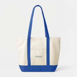 Bolsa Tote Presente para Despedida de Solteira Azul Costeira