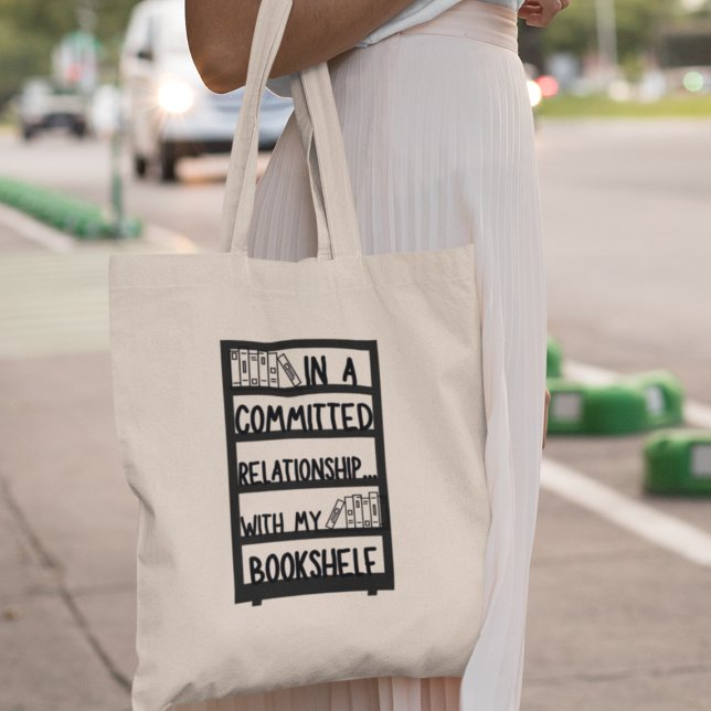 Bolsa Tote Presente para Leitor de Livros Divertidos, Biblióf (Shop now and embrace your bookish love affair!)