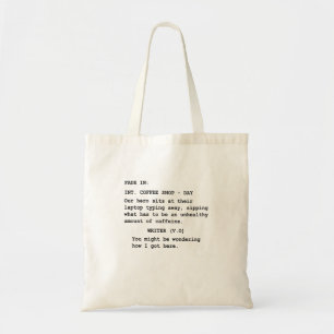 Bolsa Tote Presente para o guionista - cena engraçada da