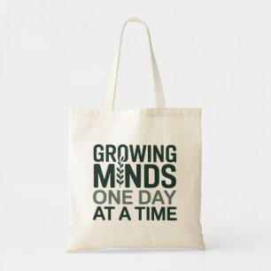 Bolsa Tote Presente para Professores que Cultivam Mentes um D