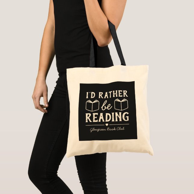 Bolsa Tote Presente Personalizado com Dito Divertido para Clu (Frente (produto))