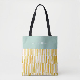 Bolsa Tote Presente personalizado com padrão abstrato modern