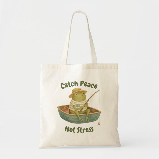Bolsa Tote Presente Personalizado com Texto & Imagem Editávei (Frente)