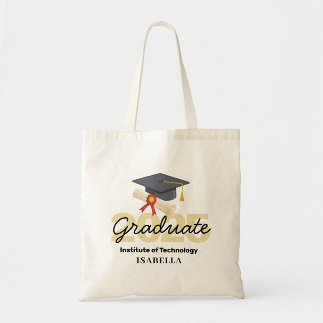 Bolsa Tote Presente Personalizado de Formatura - Turma de 202 (Frente)
