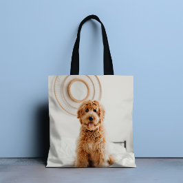 Bolsa Tote Presente Personalizado de Logo de Foto Diário