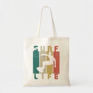 Bolsa Tote presente retrô de surfista