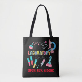 Bolsa Tote Presente técnico de laboratório médico personaliza