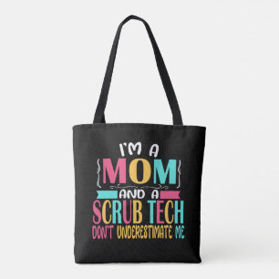 Bolsa Tote Presente Técnico Tecnológico Scrub Tech Mãe Surg