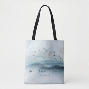 Bolsa Tote Presente Zen Esteja Aqui Agora