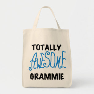 Bolsa Tote Presentes azuis totalmente impressionantes dos