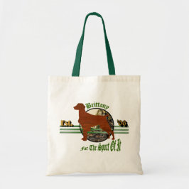 Bolsa Tote Presentes Brittany Spaniel Americanos